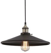 Φωτιστικό Οροφής Μονόφωτο Aca Hippolyte KS1288P361BK Black