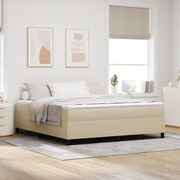 vidaXL Κρεβάτι Box Spring Ανοιχτό Πράσινο Γκρι Σούπερ Κινγκ Από Κορδέλα