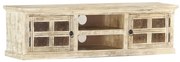 vidaXL Έπιπλο Τηλεόρασης 130 x 30 x 36 εκ. από Μασίφ Ξύλο Μάνγκο