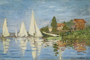 Αναπαραγωγή Regatta at Argenteuil, c.1872, Claude Monet