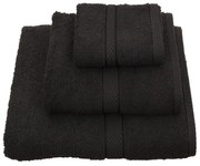 Πετσέτα Classic Μαύρη Viopros Λαβέτα 30x30cm 100% Cotton