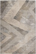 Χαλί Alva 5162A 36 Cream Medium Grey Βιοκαρπέτ 80X150cm