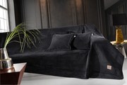 Ριχτάρι Πολυθρόνας Suede Microfiber Rubicon Black 170x150εκ. Guy Laroche