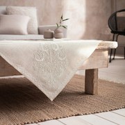 Καρέ Althea 304 Linen Gofis Home 85X85 Λινό-Πολυέστερ