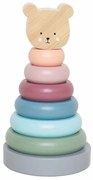 Ξύλινη Πυραμίδα Στοίβαξης Jabadabado Teddy JB-W7195