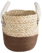 Κασπώ Carolina 20578 Φ23x23cm Beige-Brown GloboStar Σχοινί