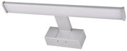 Απλίκα Φωτιστικό Τοίχου Μπάνιου LED 40cm 8W IP44 4000K από τη Lumen-3-40008166-Ασημί 3-40008166