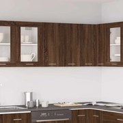 vidaXL Κρεμαστό Ντουλάπι Lyon Καφέ Δρυς 60x31x60εκ. Επεξεργασμένο Ξύλο