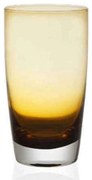 Ποτήρι Νερού Irid 52.014.50 540ml Amber Cryspo Trio Γυαλί