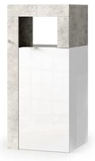 ΝΤΟΥΛΑΠΙ ΜΠΑΝΙΟΥ ΛΕΥΚΟ / ΚΑΦΕ 35x35x78