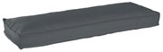 vidaXL Μαξιλάρι παλέτας για πάγκο Ανθρακί 120 x 40 x 8 εκ
