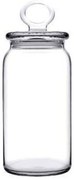 Βάζο Αποθήκευσης Kitchen SP96761G1 Φ8x18cm 1130ml Clear Espiel Glass