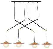 Φωτιστικό Κρεμαστο Aca HL4314P96BB LAYLA Οξυντέ (Bronzed)