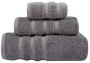 Πετσέτα Prestige1163 Grey Das Home Προσώπου 50x90cm 100% Βαμβάκι