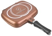 Tive διπλό HERENTHAL HT-CDF32M, 32 εκ., Illησταριά και επίπεδη, μαρμάρινο φινίρισμα, χρώμα χαλκού