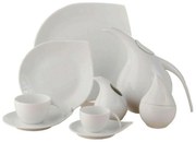 Σερβίτσιο Πιάτα Φαγητού Drop (Σετ 20Τμχ) 38.000.40 White Cryspo Trio 20 τμχ Porcelain