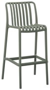 Σκαμπό Μπαρ CONVEE C6098.07 Dark Olive Πολυπροπυλενίου 38,5x49,5x102Υεκ. 38.5x49.5x102 εκ.