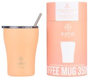 Θερμός Coffee Mug 350ml Estia Home Art Save the Aegean Peach Fuzz 01-23416