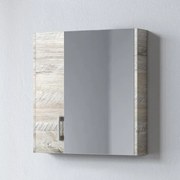 Καθρέπτης μπάνιου SAVINA 65 Natural Oak 61x14x65 εκ. 61x14x65 εκ.