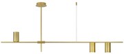 Φωτιστικό Οροφής Τρίφωτο Aca Aristo OD843C130G Gold