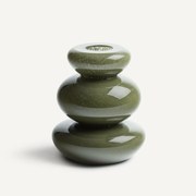 Βάζο από φυσητό γυαλί Υ20 εκ., Fysa