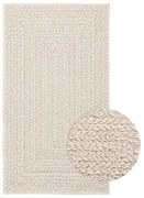 Χαλί ZIZUR Κρεμ Όψη Γιούτας Εσωτ. & Εξωτ. Χώρου 60 x 110 εκ.