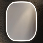 Καθρέφτης LED ENZA  60cm Ανθρακί MDF 18mm Λάκα με περιμετρικό φωτισμό και αισθητήρα 3MENZ060ANTM 3MENZ060ANTM