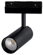 Μαγνητικό Σποτ Φωτιστικό Ράγας 12W IP20 3000K HUBE1230B Aca-HUBE1230B-Μαύρο HUBE1230B