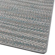 Ψάθα Breeze 187/13 Grey-Petrol Colore Colori 400X