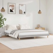 vidaXL Πλαίσιο Κρεβατιού Γκρι Sonoma 120x200 εκ. Επεξεργασμένο Ξύλο