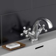 SCHÜTTE Μπαταρία Νιπτήρα με 2 Λαβές ELK Χρωμέ 429362