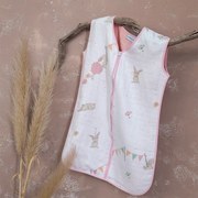 Υπνόσακος Βρεφικός Καλοκαιρινός Bunny Love Pink Nima 6-18 μηνών 100% Βαμβάκι