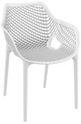 Siesta   Air/P* Armchair White PL  metax-01-00-0516 διάστ.60.0000 x 57.0000 x 81.0000
