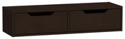 Κονσόλα-τουαλέτα Alberto pakoworld κρεμαστή wenge 100x32.5x22εκ