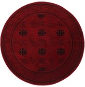 Χαλί Afgan 8127A Round Dark Red Royal Carpet 160X160 Round