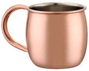 Xmcasa Κούπα Moscow Mule Ανοξείδωτη Ασημί-Μπρονζέ 0444001