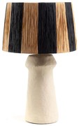 Φωτιστικό Επιτραπέζιο 0880006 42x42x54cm Beige-Black Soulworks