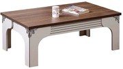 Τραπέζι Σαλονιού Gazel 801CMY2824 110x65x45cm White-Brown
