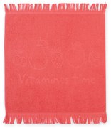 Ποτηρόπανο Vitamine Coral Nef-Nef 50x50cm 100% Βαμβάκι