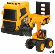 Φορτηγό για δημόσια έργα Teamsterz 40 X 18 X 13 CM (4 Μονάδες)