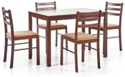 NEW STARTER table + 4 chairs DIOMMI V-CH-STARTER_NEW_2-ESPRESSO DIOMMI-60-21852