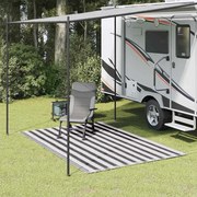 vidaXL Χαλί Σκηνής Ανθρακί / Λευκό 250 x 300 εκ.