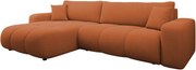 Γωνιακός καναπές Furyn L Maxi-Portokali - 274.00Χ145.00Χ72.00cm