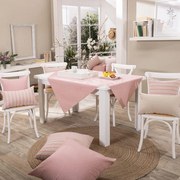Τραπεζομάντηλο Laredo 06 Pink Teoran 135X135cm Cotton-Polyester