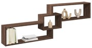 vidaXL Ντουλάπι Τοίχου Καφέ Δρυς 158x18x53 εκ. από Επεξεργασμένο Ξύλο