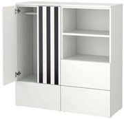 SMASTAD/PLATSA σύνθεση αποθήκευσης με 3 συρτάρια, 120x42x123 cm 995.499.86