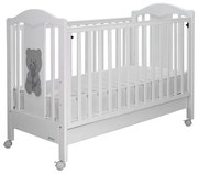 Κούνια (60x130) Bebe Stars Polar White 451-02