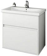 Πάγκος μπάνιου κρεμαστός Instinct 65 Λευκό