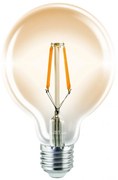 Λαμπτήρας Led Filament Amber Dimmable E27 G95 10w 3000K 1100lm 95x140mm Just Led B279510301