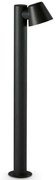 Φωτιστικό Δαπέδου Gas 322421 11,5x20,5x80cm 1xGU10 35W Black Ideal Lux